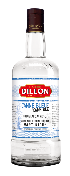 Rhum blanc « CANNE BLEUE »