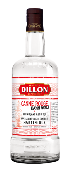 rhum blanc de dégustation canne rouge